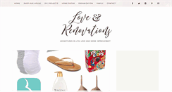 Desktop Screenshot of loveandrenovations.com